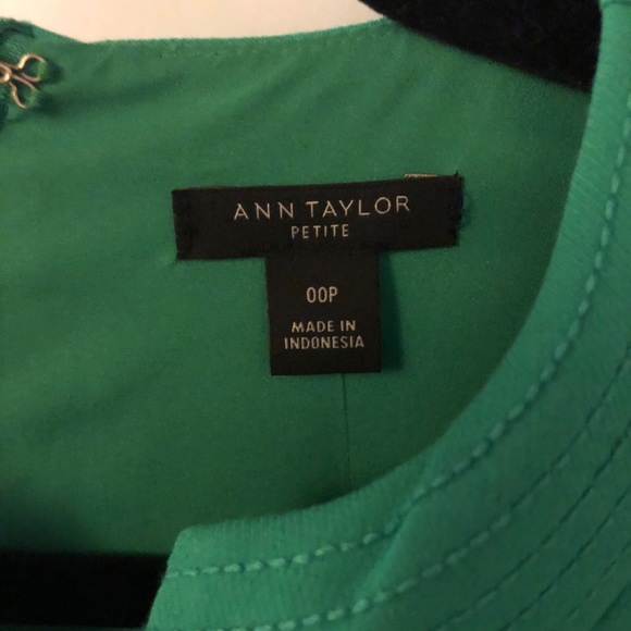 Ann Taylor Stitched Sheath Dress, 00 Petite - Picture 6 of 7